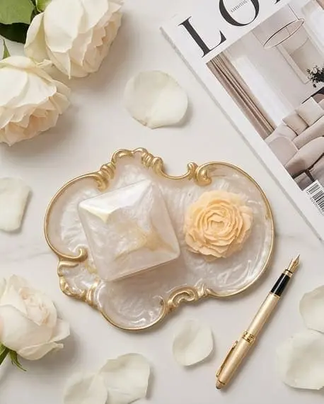 Coffret Décoratif Perle d&rsquo;Or