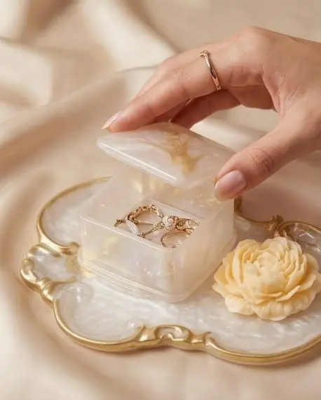 Coffret Décoratif Perle d&rsquo;Or