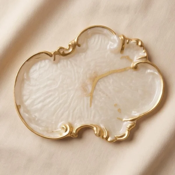 Plateau Décoratif Perle d&rsquo;Or