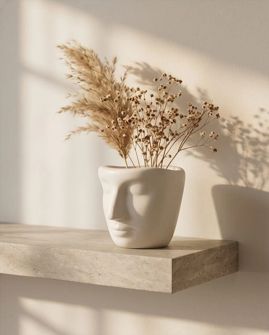 Pot décoratif - Création résine époxy artisanale