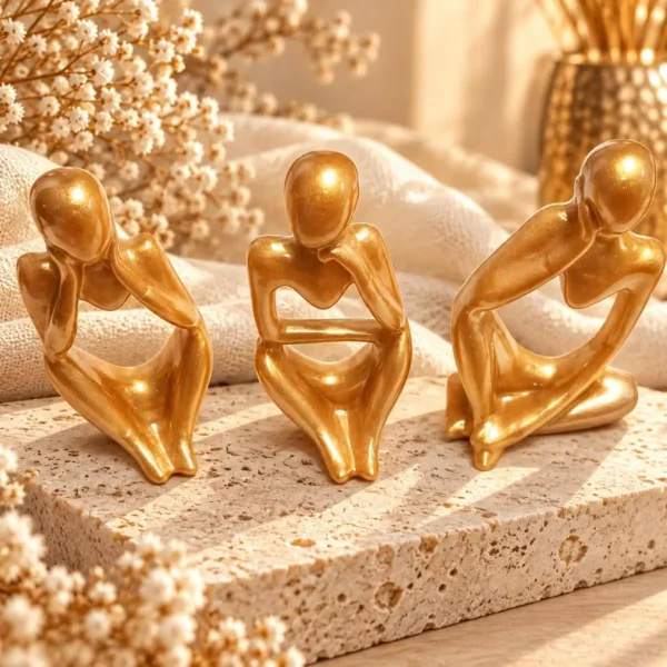 Statuettes décoratives – Collection Pensées & Sérénité